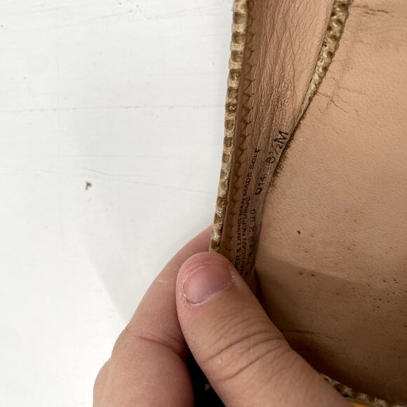 Tory Burch Tan Round Toe Ballet Flats - Picture 7 of 7